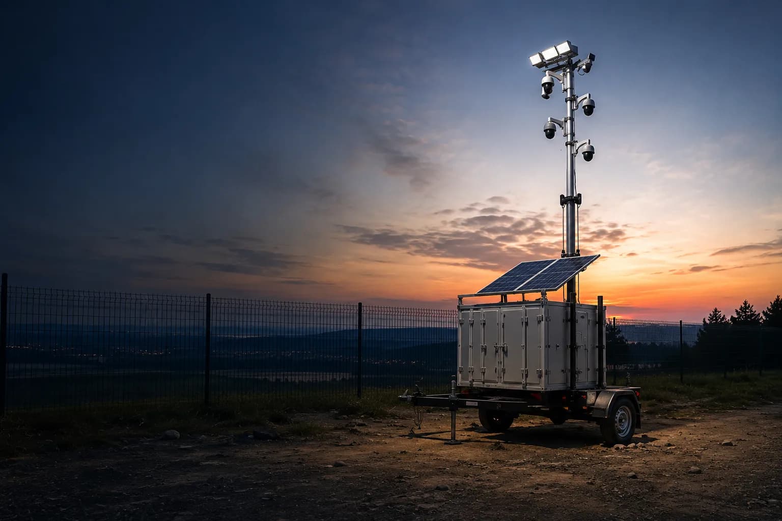 TrackSyte® asset monitoring tower