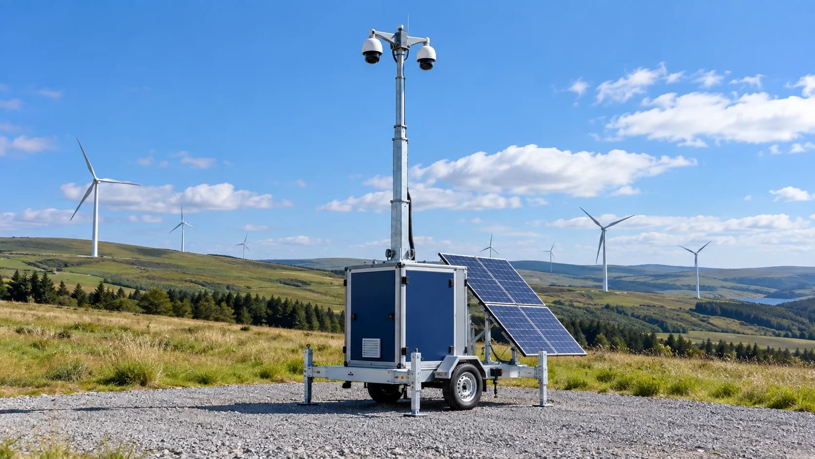 Mobile CCTV & Security Towers