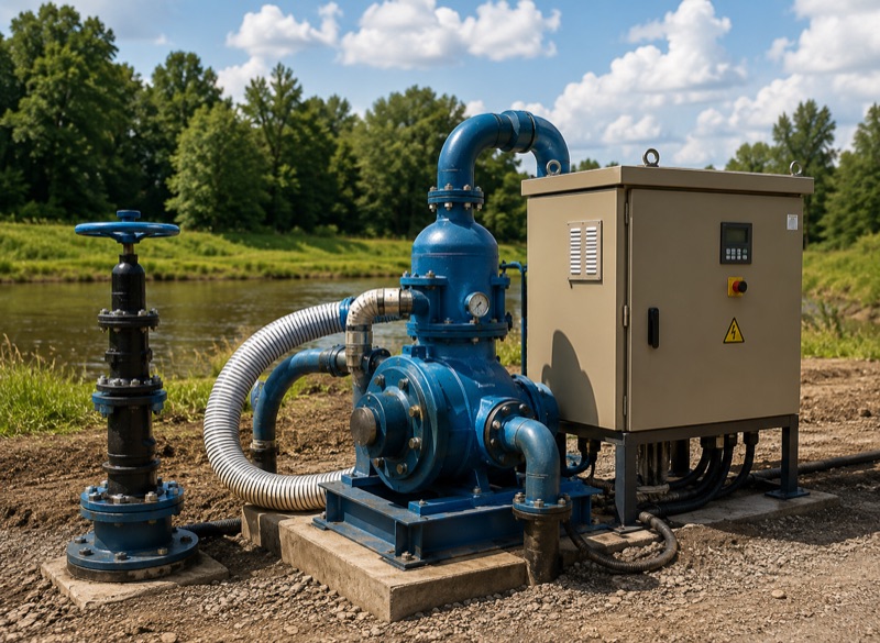 Construction dewatering systems